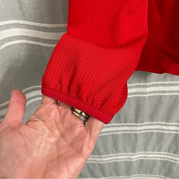 University of Wisconsin / 1/4 Zip Pullover Waffle Knit Jacket Size L - Picture 6 of 10
